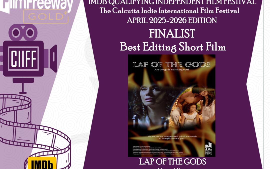 Lap of the gods wins Best Editor Award